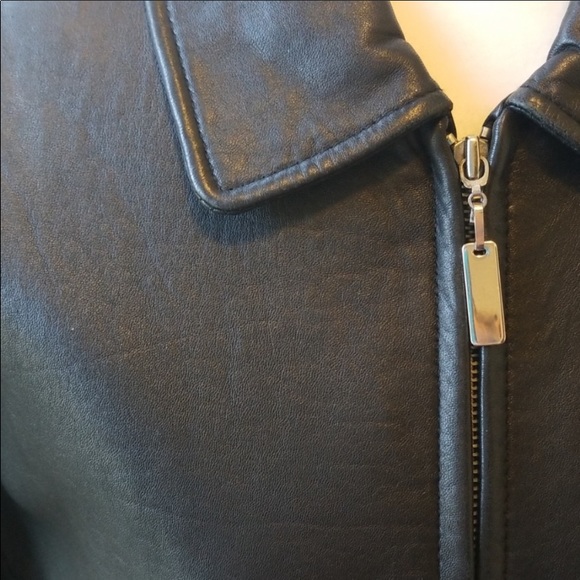 🌼 JONES NEW YORK LEATHER JACKET - Picture 5 of 10